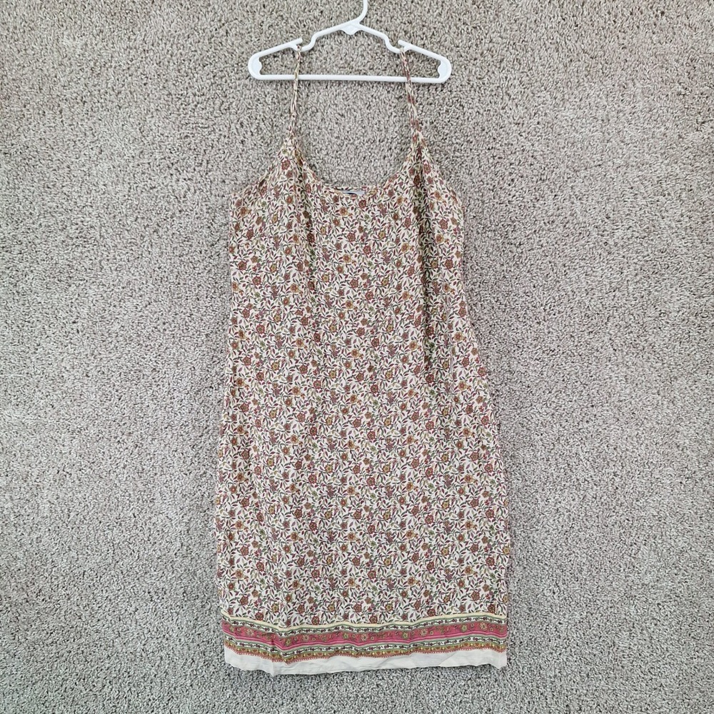 Old Navy Dress Womens 8 Floral Slip Mini Boho Summer Rayon Cottagecore
